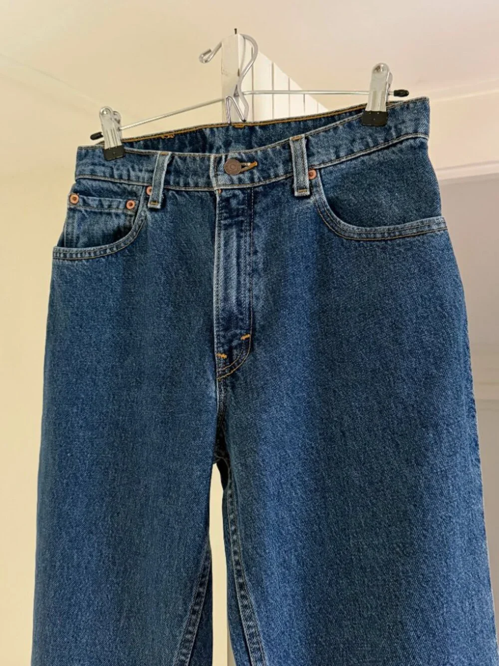 Levi's 505 Vintage '95 Regular Fit Straight Leg Jeans Size 9 MED - Picture 8 of 11